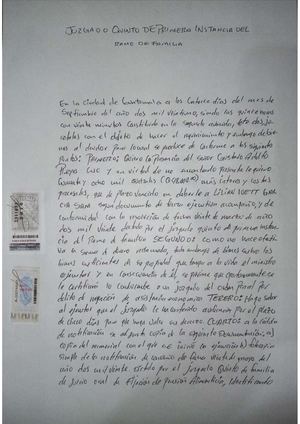 Acta Notarial De Notificación