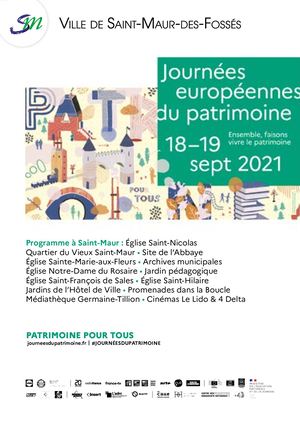 Les Journées européennes du patrimoine 2021