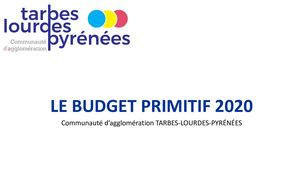 Budget Primitif 2020