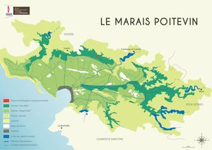 Carte Marais Poitevin