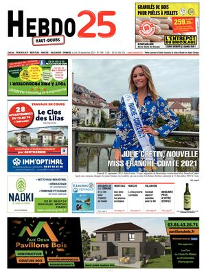 Hebdo Pontarlier 2021 Semaine 38