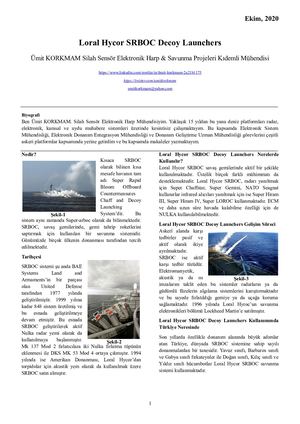 6 Loral Hycor Srboc Decoy Launchers