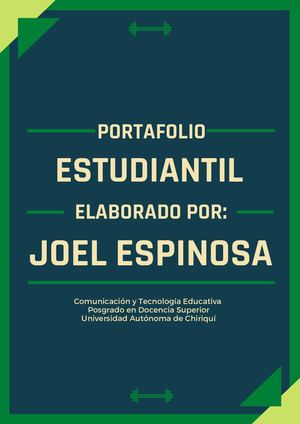 Portafolio Joel Espinosa