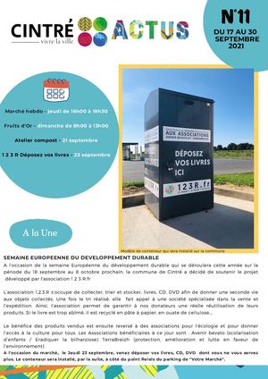 Cintré Actualités N°11