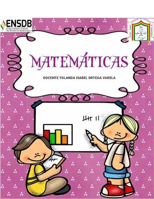 Guías Matemáticas Yolanda Ortega