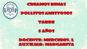 Rimas Pollitos Amistosos Tarde