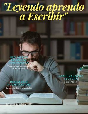 Revista "Leyendo aprendo a Escribir"