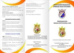 Triptico Semana Institucional Final