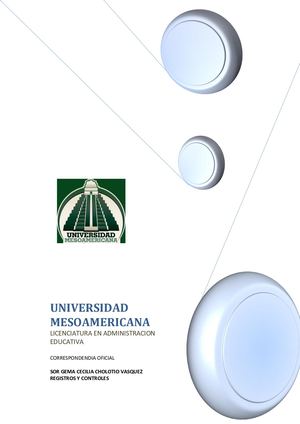 CORRESPONDENCIA OFICIAL