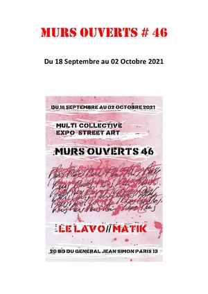 Catalogue Murs Ouverts 46