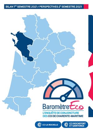 Bilan du 1er semestre 2021 / perspective 2ème semestre 2021. Découvrez l’enquête de conjoncture de la Charente-Maritime