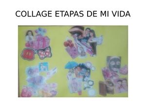 Collage Etapas De Mi Vida