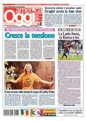 America Oggi 20 Settembre 2021