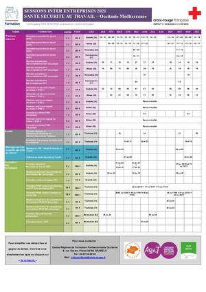 Calendrier Sst Occ Méditerranée 2021v3