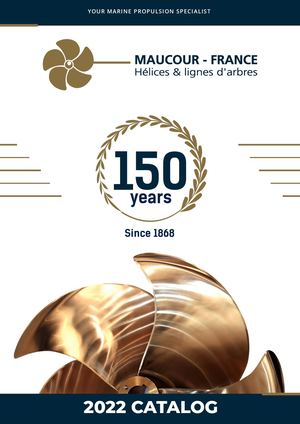 Maucour's 2022 Catalog (Propellers and sterngears for Boat) English
