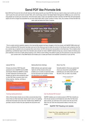 Pdf File Shared In Privnote Link With Proteced Mode Private Note Pdf