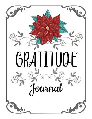 Holiday Gratitude Journal