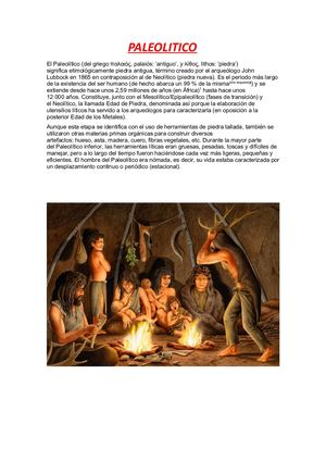 Paleolitico