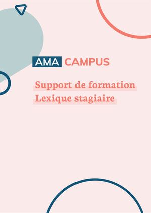 Support de Formation Lexique Stagiaire V3 210921