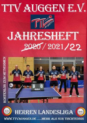 TTV Auggen Jahresheft 2021 2022