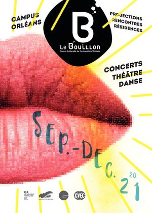 Programme trimestriel - Le Bouillon - Septembre/Décembre 2021