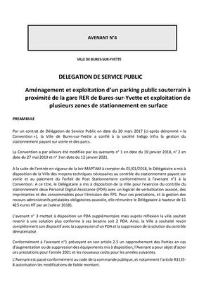 22bis- Avenant 4 DSP INDIGO