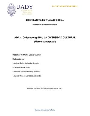 La diversidad cultural (Marco conceptual)