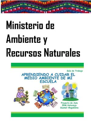 Medio Ambiente y Recursos Naturales