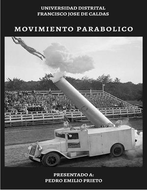 Laboratorio De Fisica Movimiento Parabolico