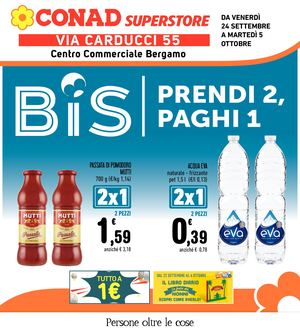 24 CONAD SUPERSTORE BERGAMO 24 9 2021 5 10 2021