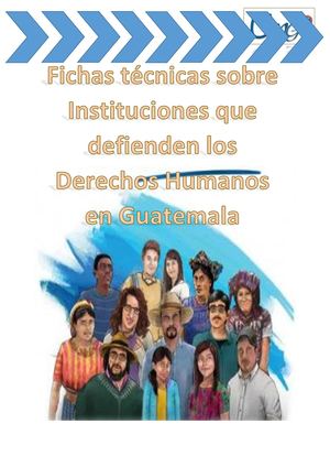Fichas Técnicas