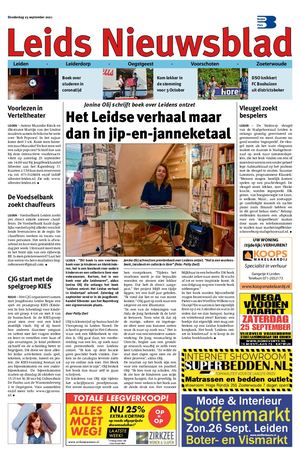 Leids Nieuwsblad Stad 23 09 2021