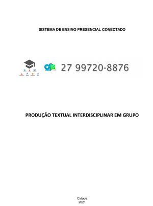 Atividades Da Disciplina Prática De Ensino Reflexões  Wpp 27 997208876