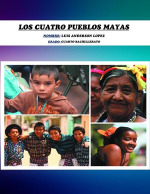 Revista De Los Cuatro Pueblos De Gutemala
