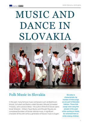 Slovak Folk Music and Dance