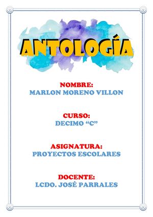 Antologia De Parábolas