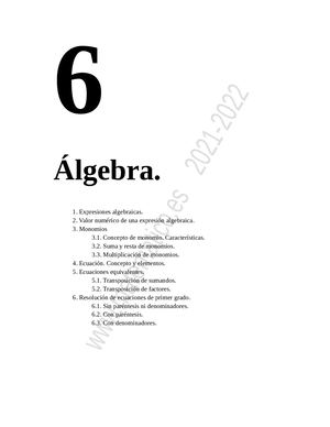 Matematico Es 1eso T6 Algebra21