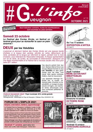 G L'info Octobre 2021