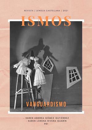 Ismos De La Literatura (Vanguardia)