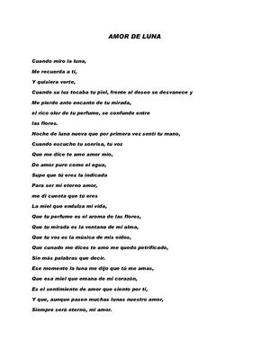 Amor De Luna