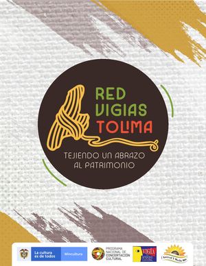 Cartilla Red Vigías Tolima