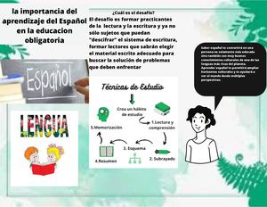 La Enseñanza Del Aprendizaje Del Español