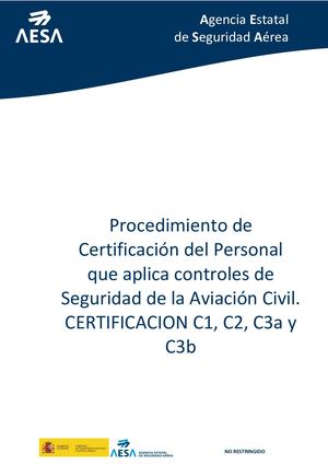 HABILITACIONES PARA AEROPUERTO (AESA) C1,C2,C3a y C3b