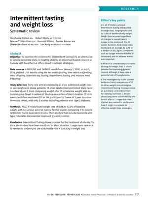 Intermittent Fasting