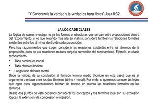 Clase 13 Lógica De Clases Y Simbólica