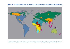 Six Macrofamily Protolanguages Compared