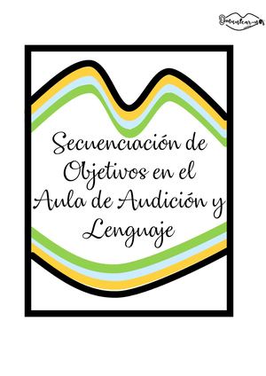 SECUENCIACIÓN DE OBJETIVOS GENERAL FIN