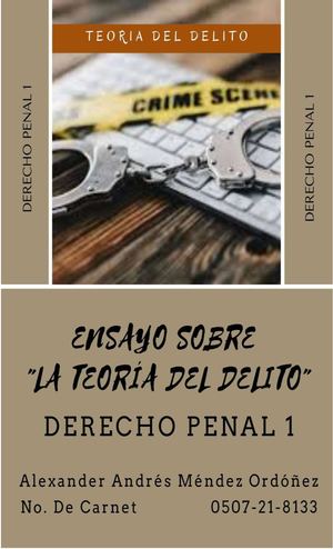 Ensayo De La Teoria Del Delito
