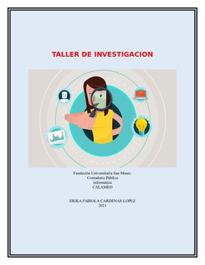 Taller De Investigacion