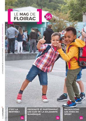 Magazine de la ville de Floirac - n°56 Octobre Novembre 2021